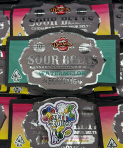 Devour Sour Belts Cannabis Infused Sour Belts 3000mg