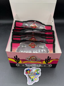 Devour Sour Belts Cannabis Infused Sour Belts 3000mg