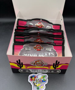 Devour Sour Belts Cannabis Infused Sour Belts 3000mg