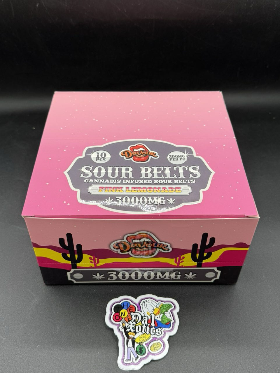 Devour Sour Belts Cannabis Infused Sour Belts 3000mg Devour Sour Belts Cannabis Infused Sour Belts 3000mg