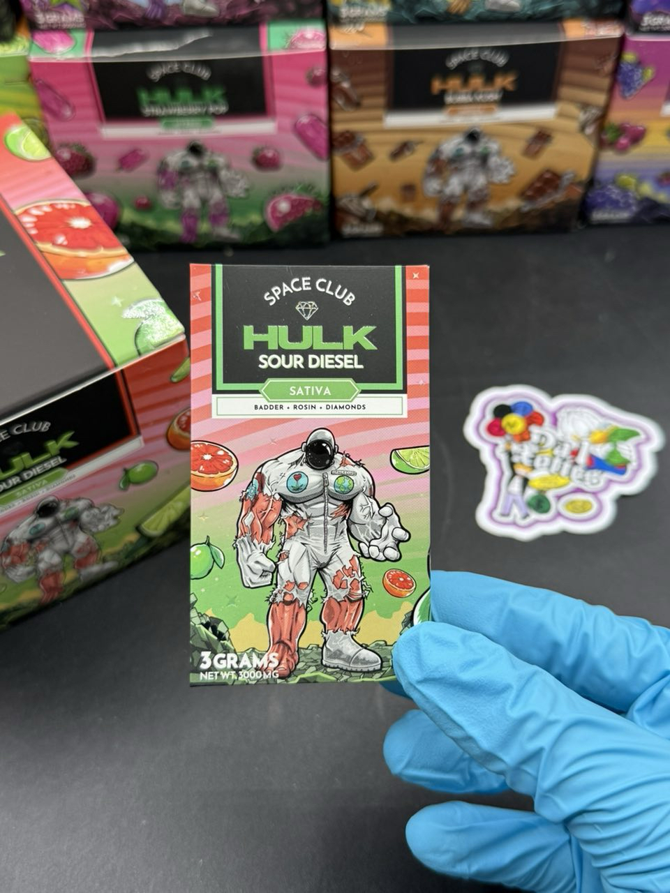 Space Club Hulk Edition 3g Disposable Space Club Hulk Edition 3g Disposable