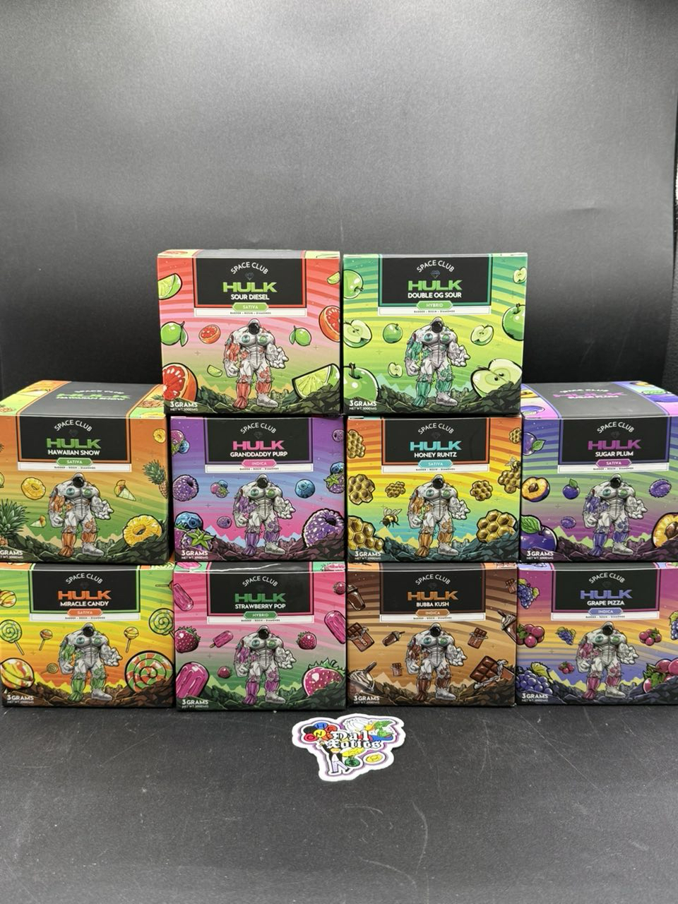 Space Club Hulk Edition 3g Disposable Space Club Hulk Edition 3g Disposable