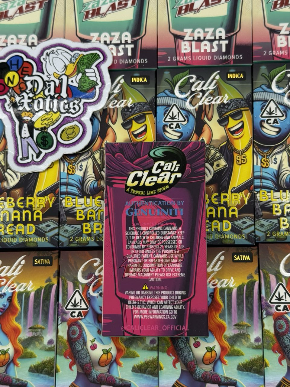 Cali Clear Liquid Diamonds 2g Disposable Cali Clear Liquid Diamonds 2g Disposable