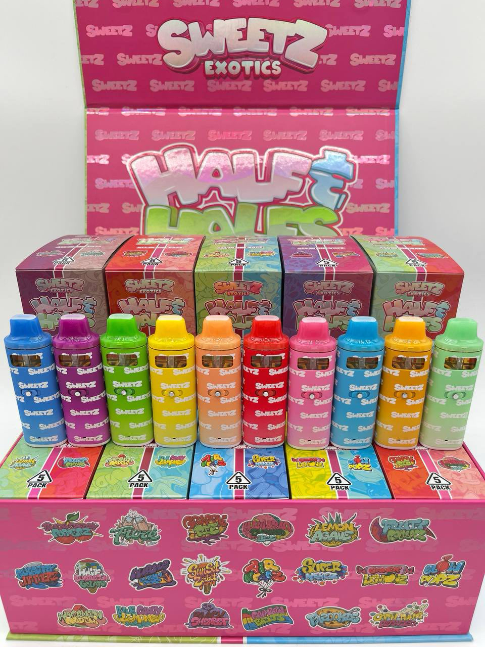 Sweetz Exotics Half and Halfs 2g Disposable Sweetz Exotics Half and Halfs 2g Disposable