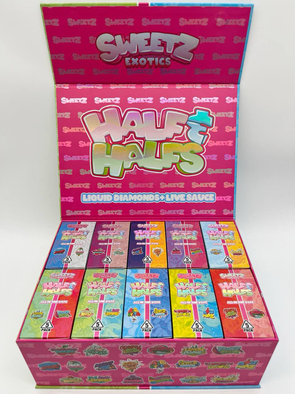 Sweetz Exotics Half and Halfs 2g Disposable Sweetz Exotics Half and Halfs 2g Disposable