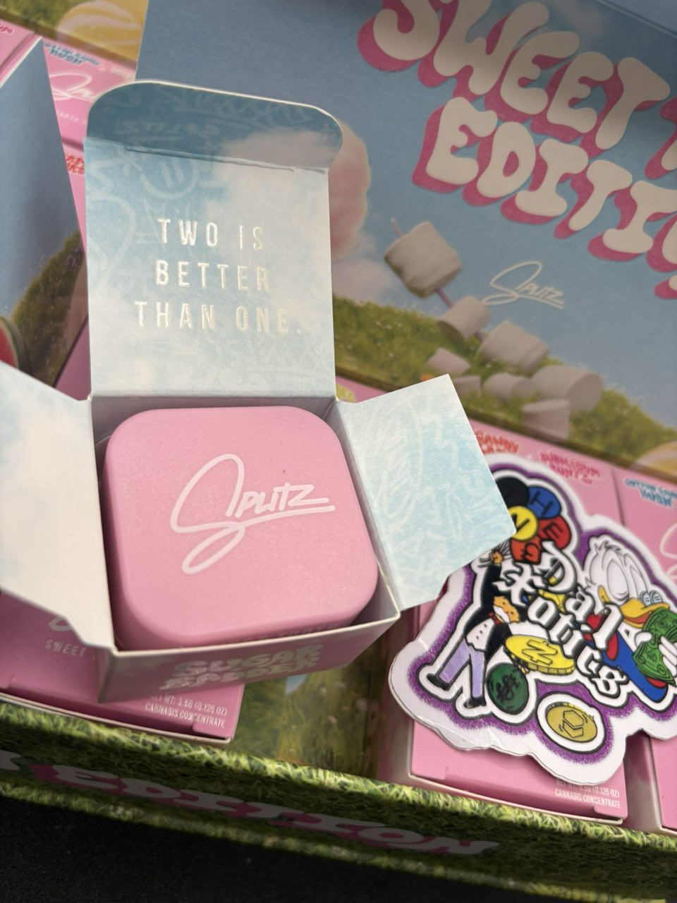 Splitz Sweet Tooth Edition Sugar x Badder Cannabis Concentrate Splitz Sweet Tooth Edition Sugar x Badder Cannabis Concentrate