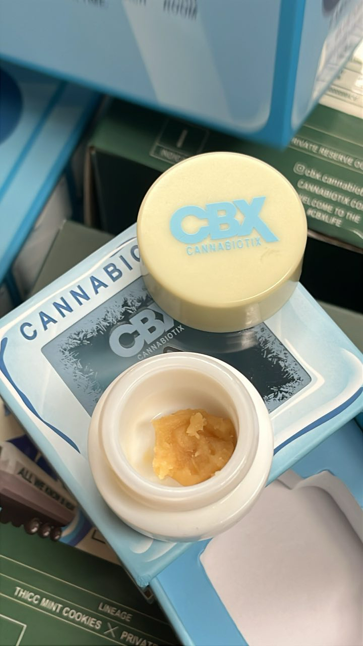 Cannabiotix (CBX) Solventless Live Resin Cannabis Concentrate Cannabiotix (CBX) Solventless Live Resin Cannabis Concentrate