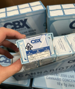 Cannabiotix (CBX) Solventless Live Resin Cannabis Concentrate