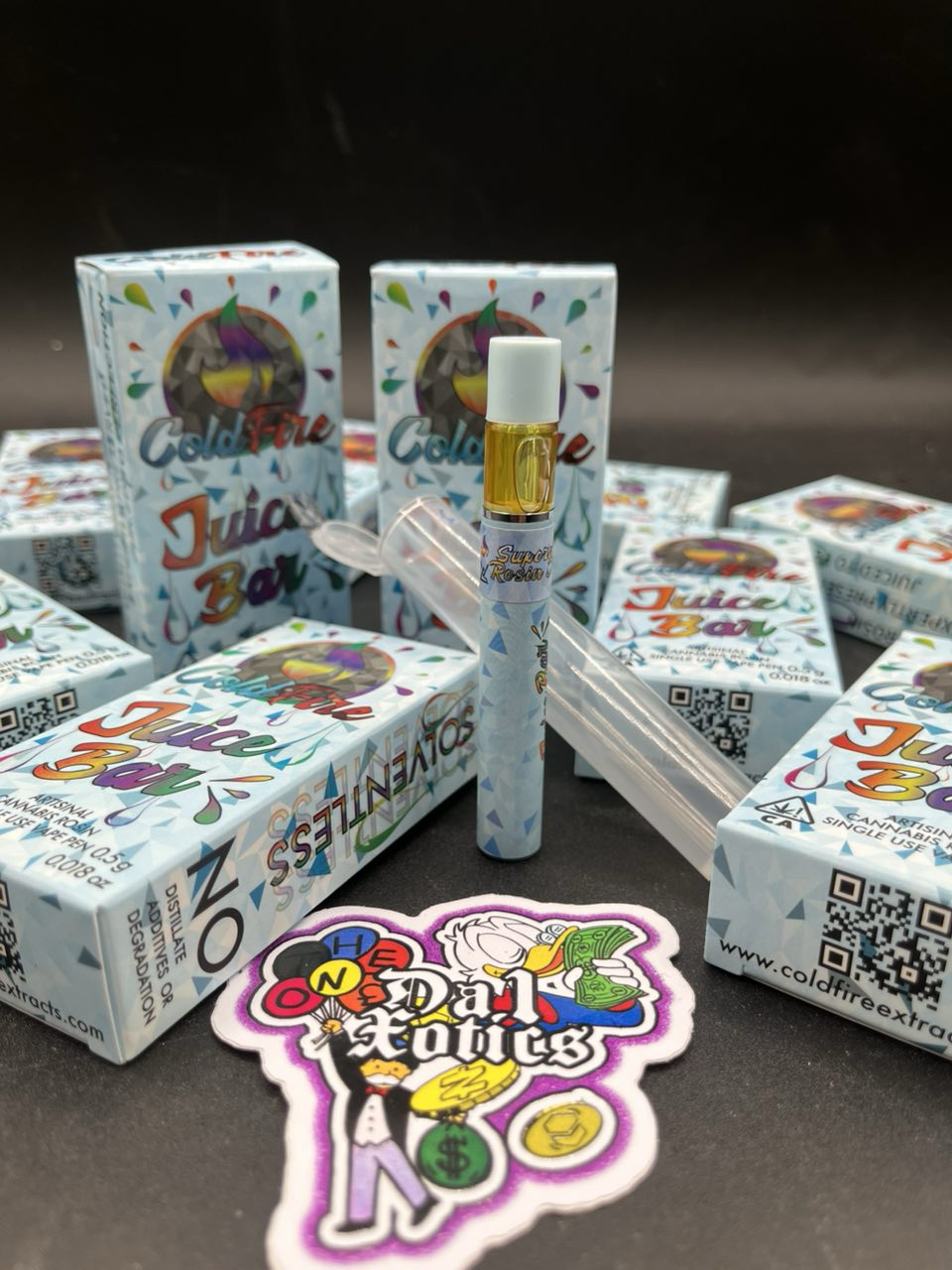 Cold Fire Juice Bar Artisinal Cannabis Rosin Vape Pen Cold Fire Juice Bar Artisinal Cannabis Rosin Vape Pen