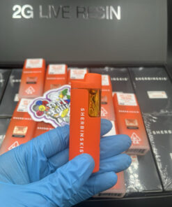 Sherbinskis 2g Live Resin Variable Voltage Disposable Vape