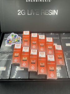 Sherbinskis 2g Live Resin Variable Voltage Disposable Vape