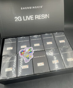 Sherbinskis 2g Live Resin Variable Voltage Disposable Vape